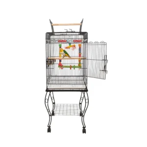 Liberta Gama Top Opening Small Parrot Cage with Stand