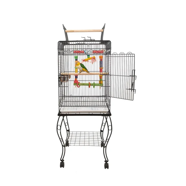 Liberta Gama Top Opening Small Parrot Cage with Stand