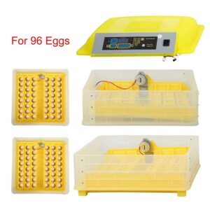 ZFF Egg Incubator Automatic Turning , 96 Eggs Hatcher